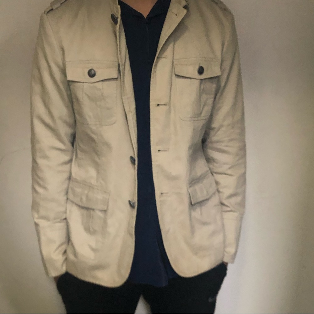 Kenneth Cole beige jacket for men